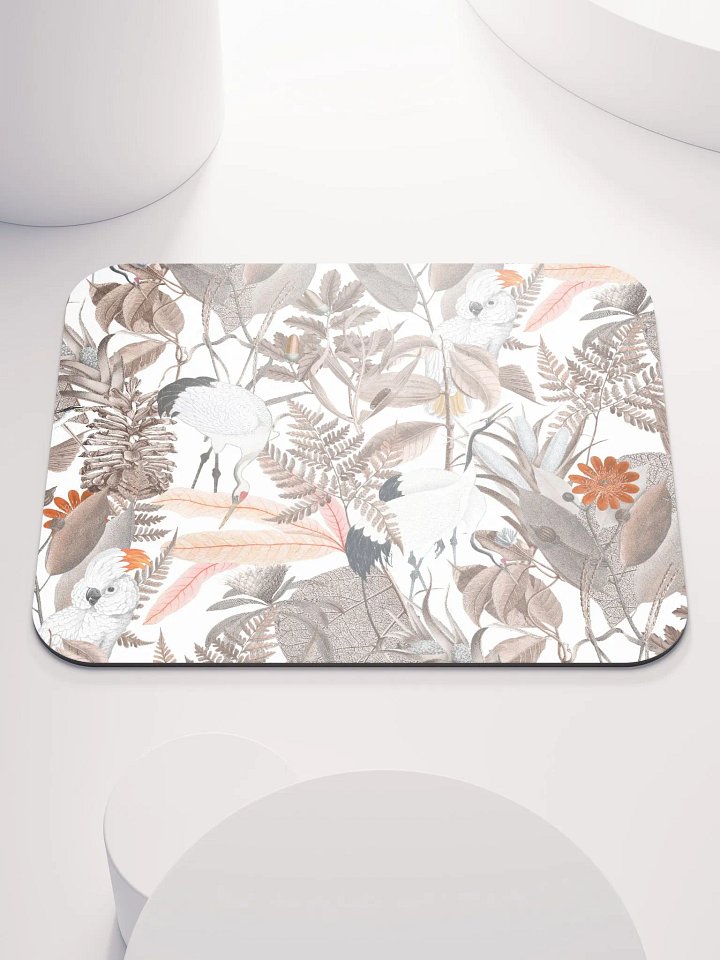 White Ecotone Mouse Pad product image (2)