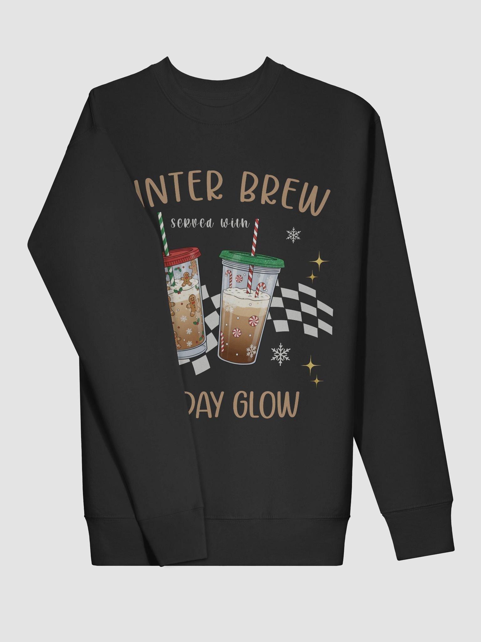 Winter Brew To Go – Festive Holiday Coffee Cup Design | Cozy Christmas Aesthetic Art product image (11)