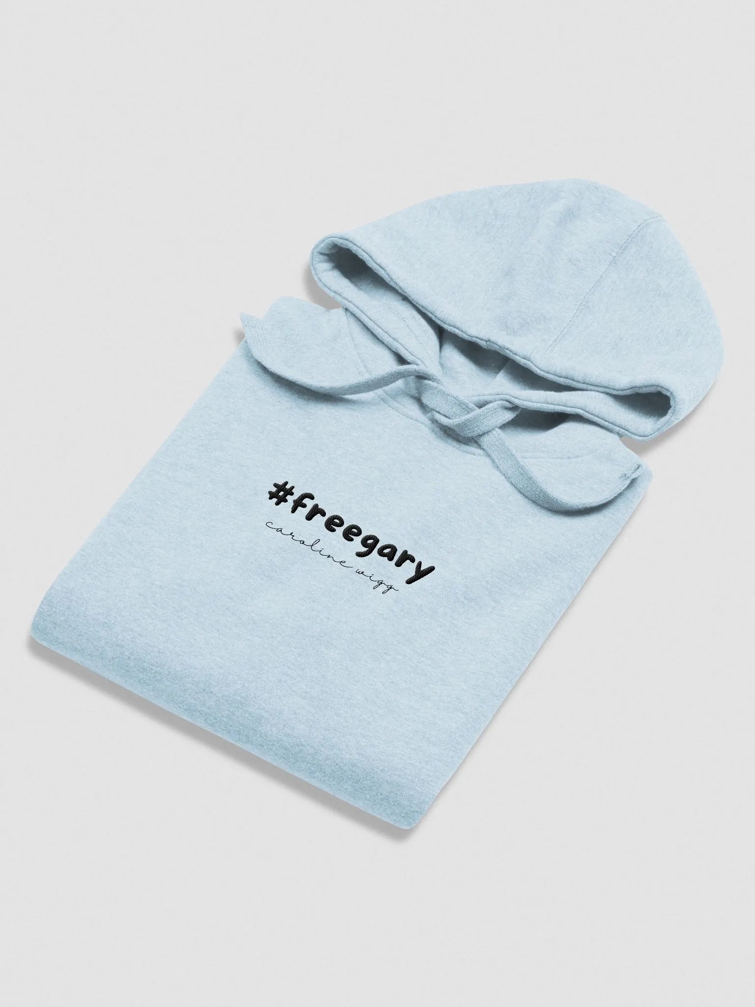 Free Gary Unisex Embroidered Hoodie - Light Colours product image (14)