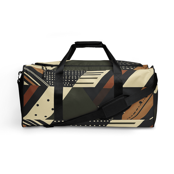Geometric Fusion All-Over Duffle Bag product image (1)