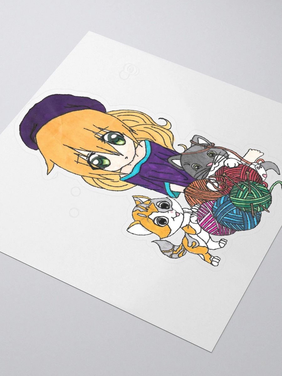 Xakaila BRB scene sticker product image (3)