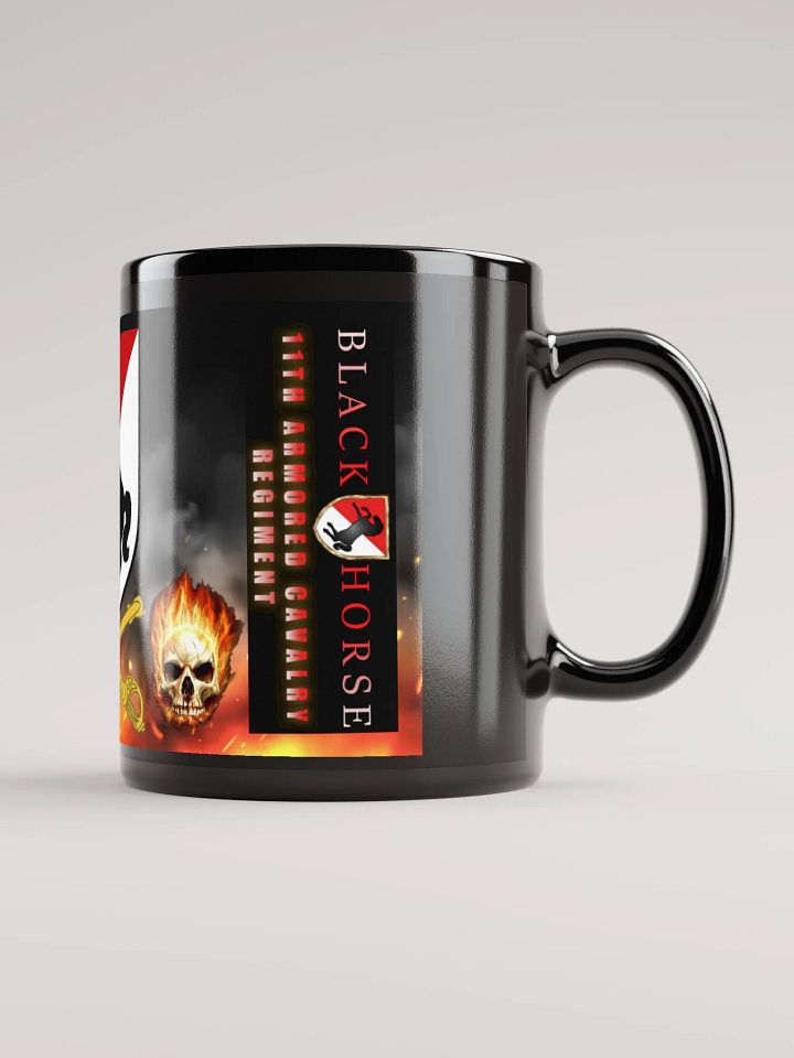 11th Armored Cavalry Black Horse Mug product image (1)