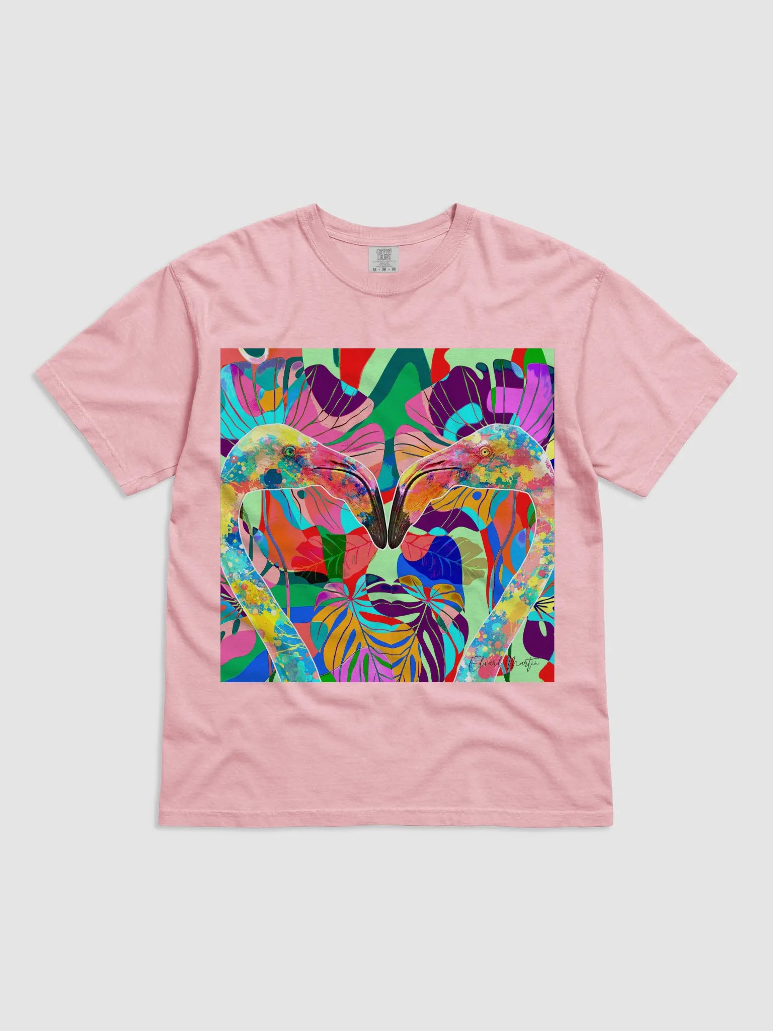 Tropical Flamingo Paradise T-Shirt product image (2)