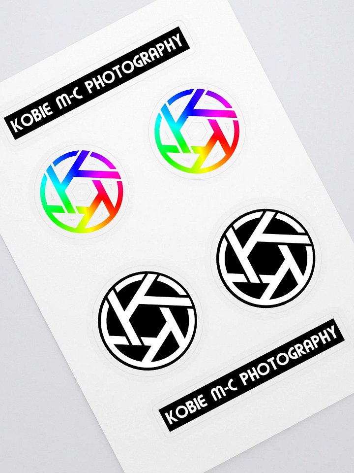 Kobie M-C Photography Sticker pack product image (1)