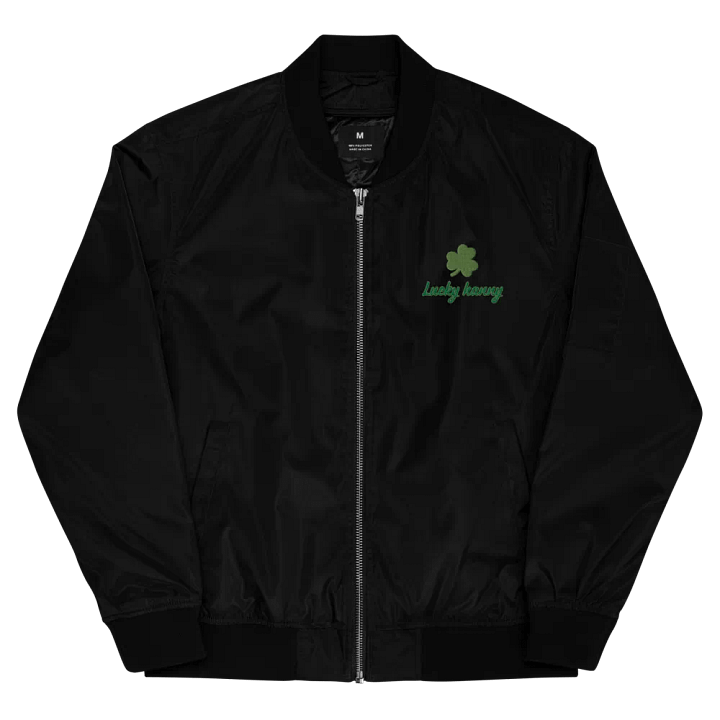 Lucky Hanny Four-Leaf Clover Bomber Jacket product image (2)