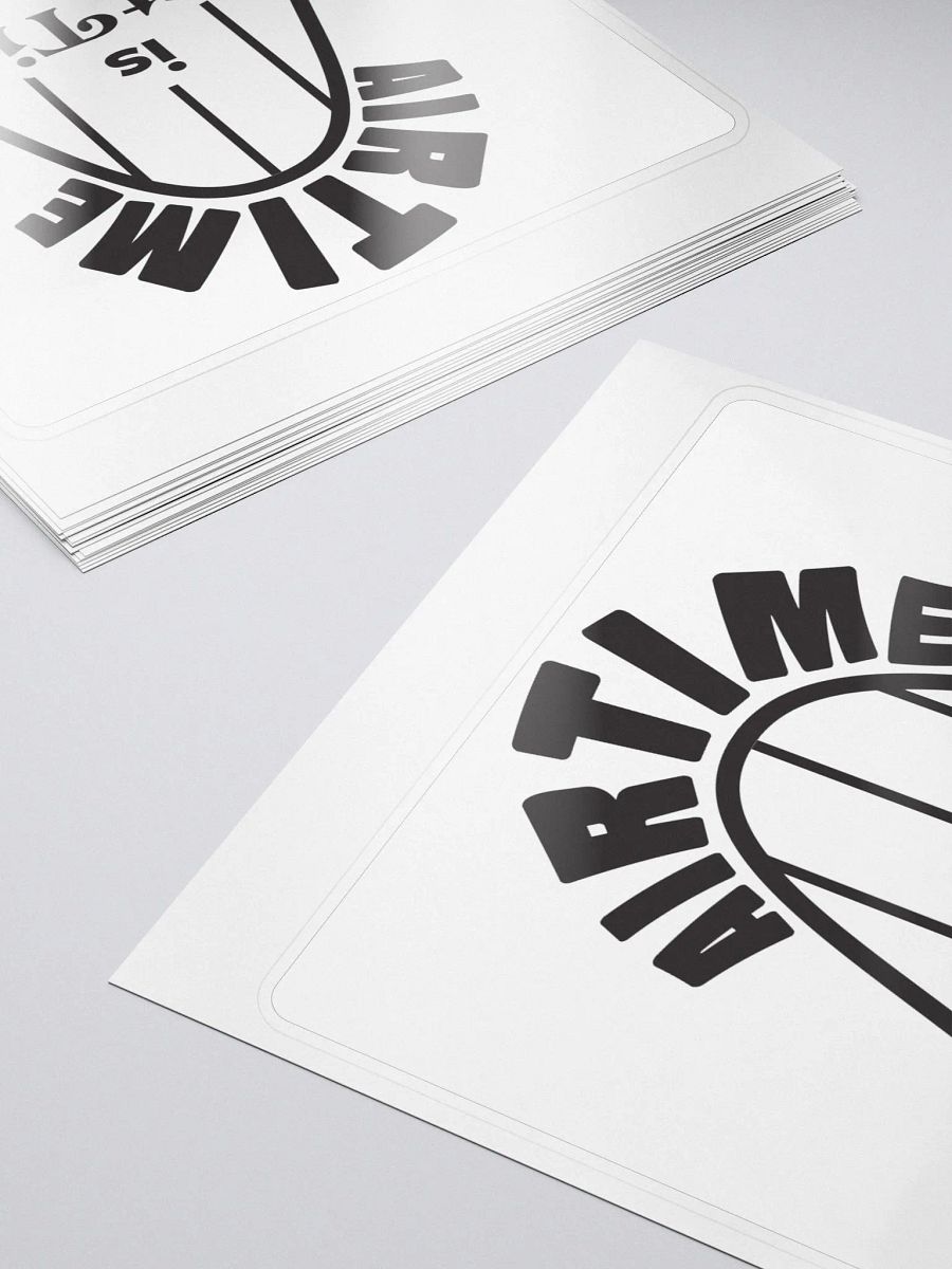 AIR TIME IS BEST TIME - sticker product image (5)