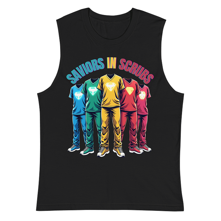 Saviors in Scrubs Emblem Muscle Tank product image (3)