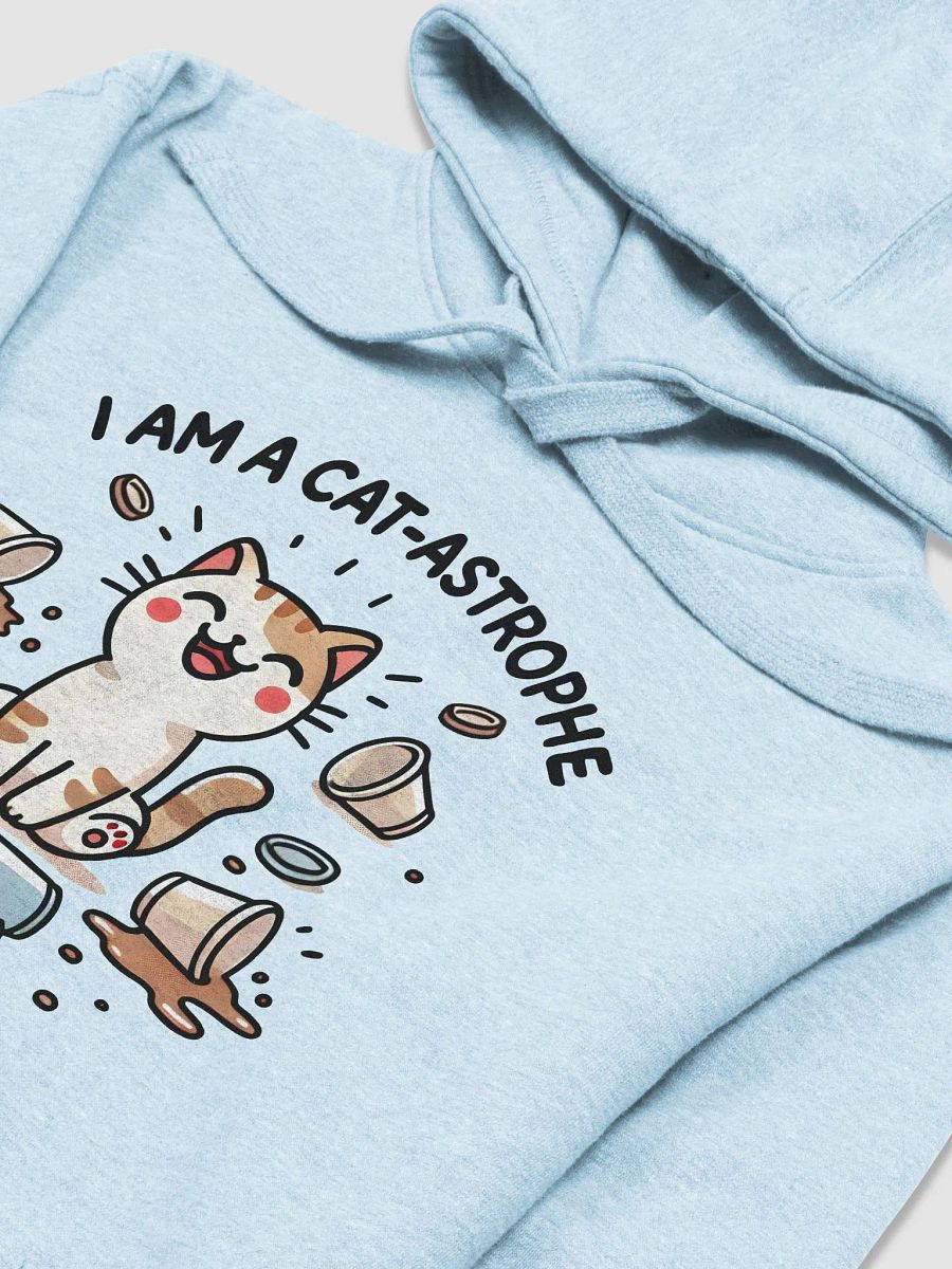 I am a cat-astrophe hoodie product image (3)