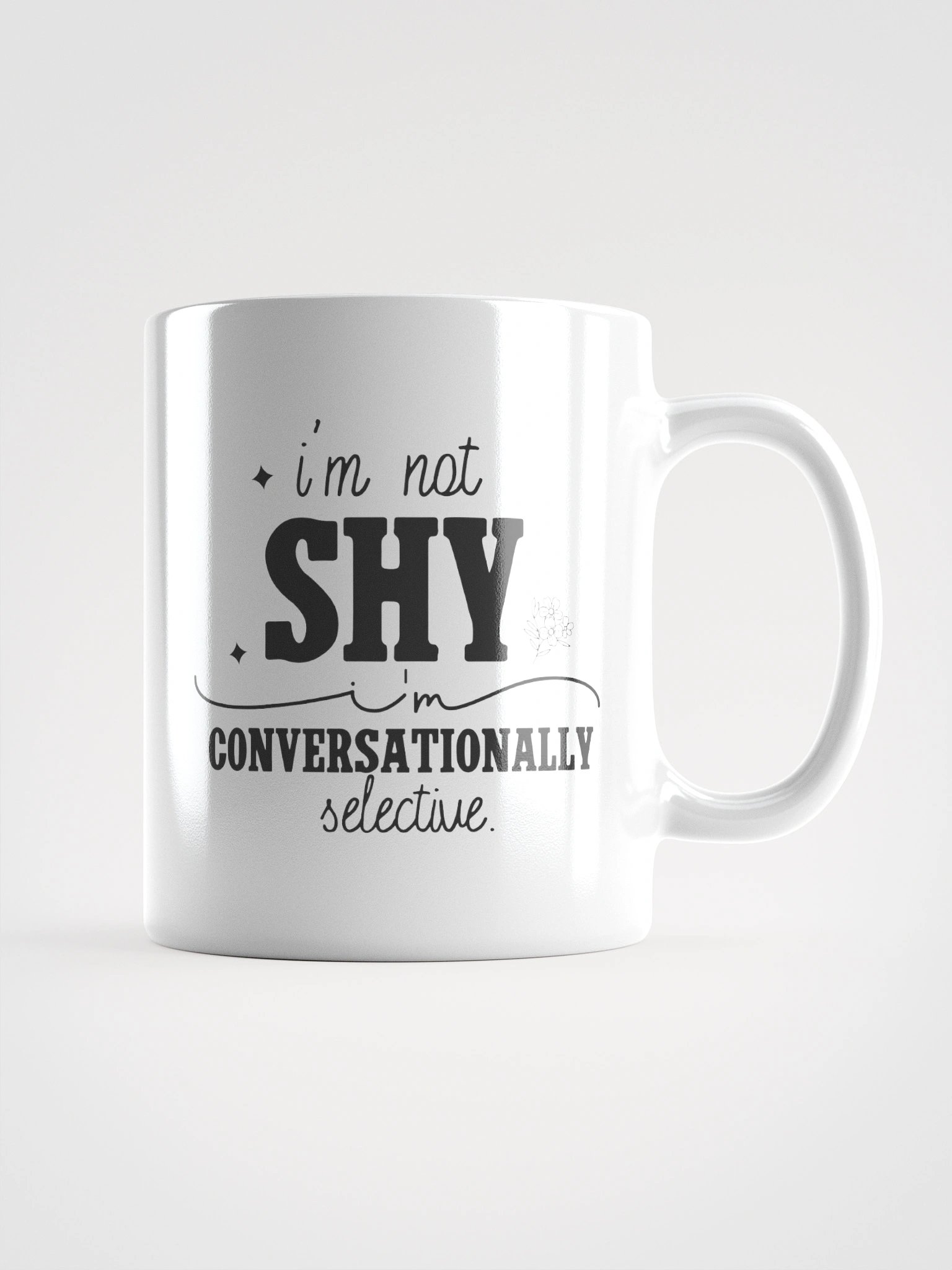 Conversationally Selective Mug product image (1)