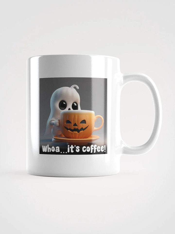 Spooky Coffee Ghost Coffee Mug product image (2)
