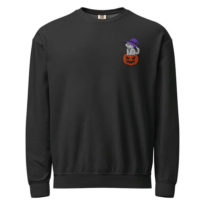 small witch embroidered crewneck product image (1)