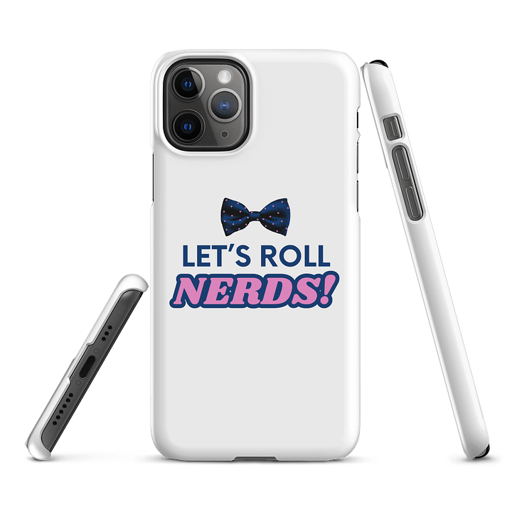 Let's Roll Nerds! Bow Tie Phone Case product image (1)