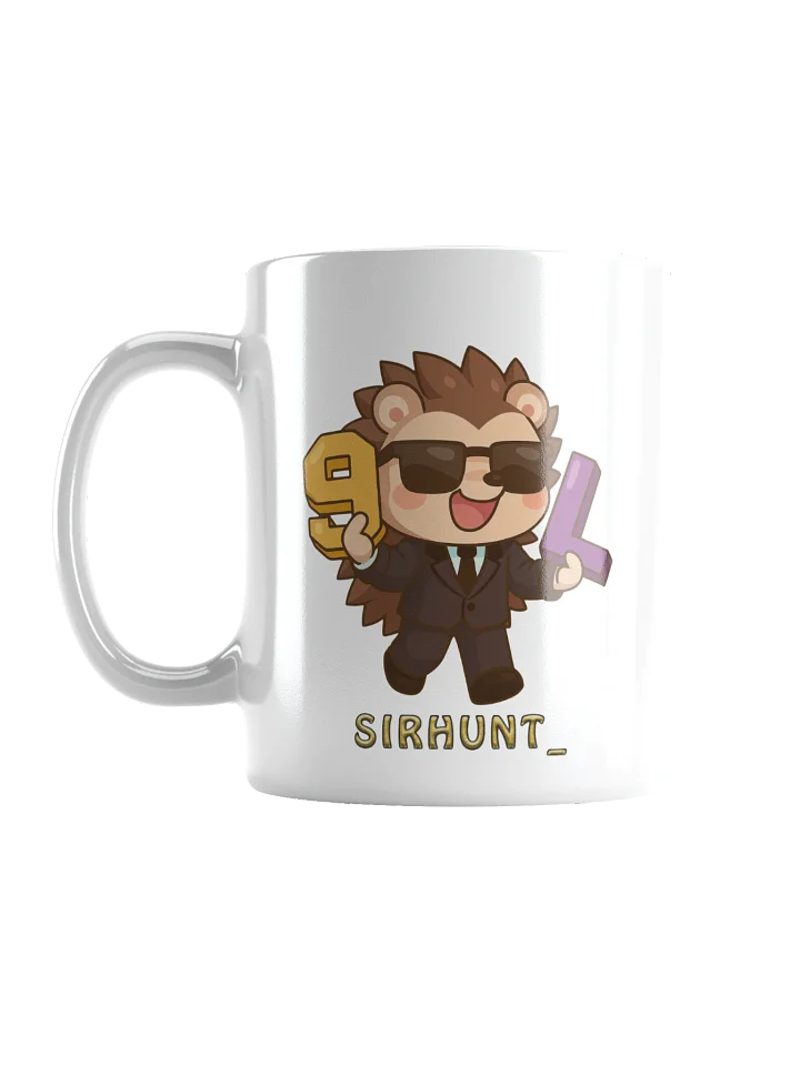 9LS4 SirHunt_ White Glossy Mug product image (2)