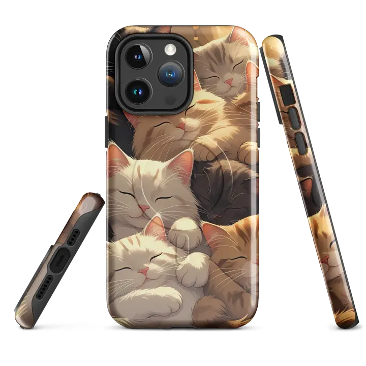 Cozy Catnap iPhone® Tough Case product image (4)