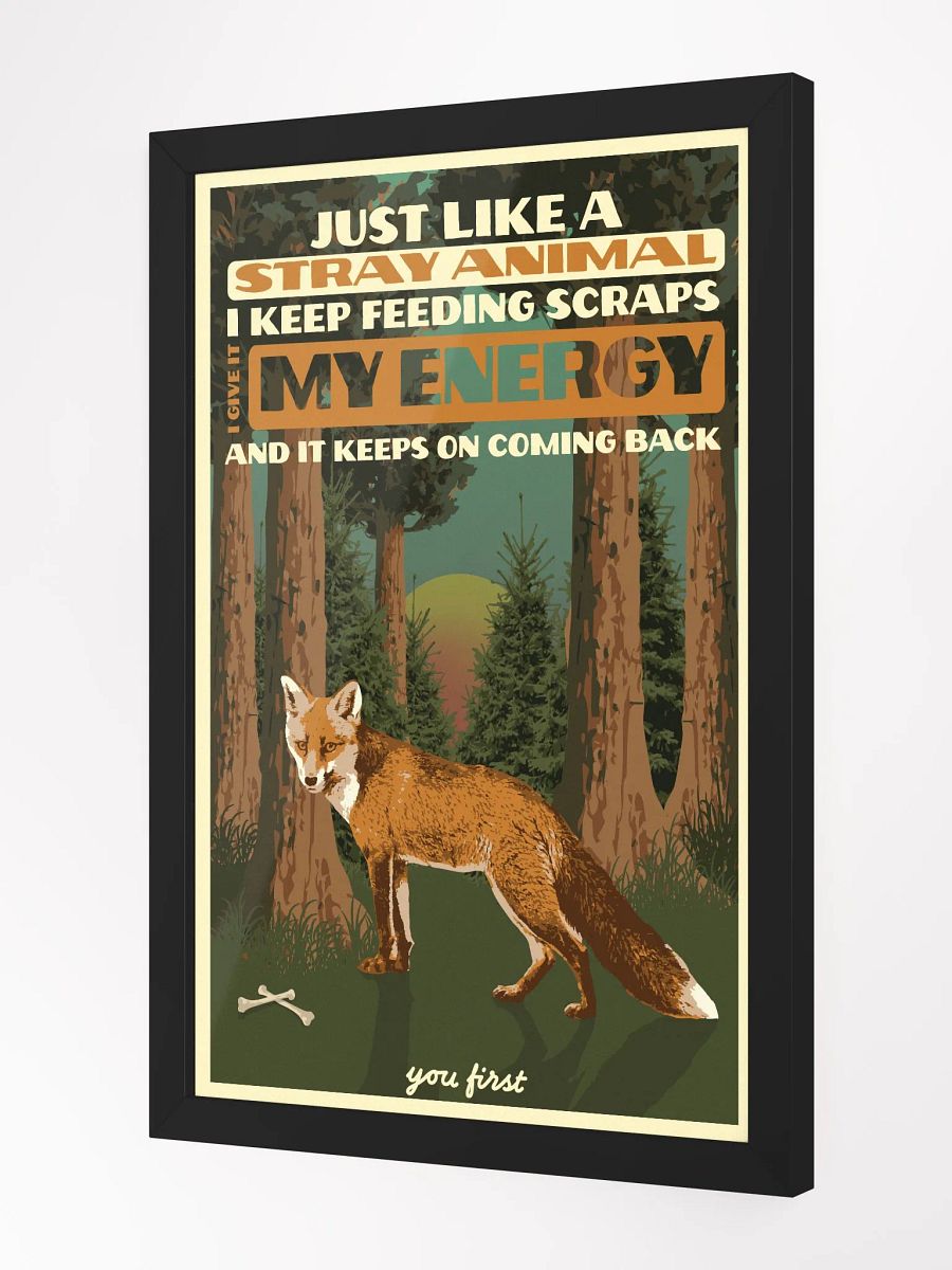 everyone is a bad guy - framed print product image (4)