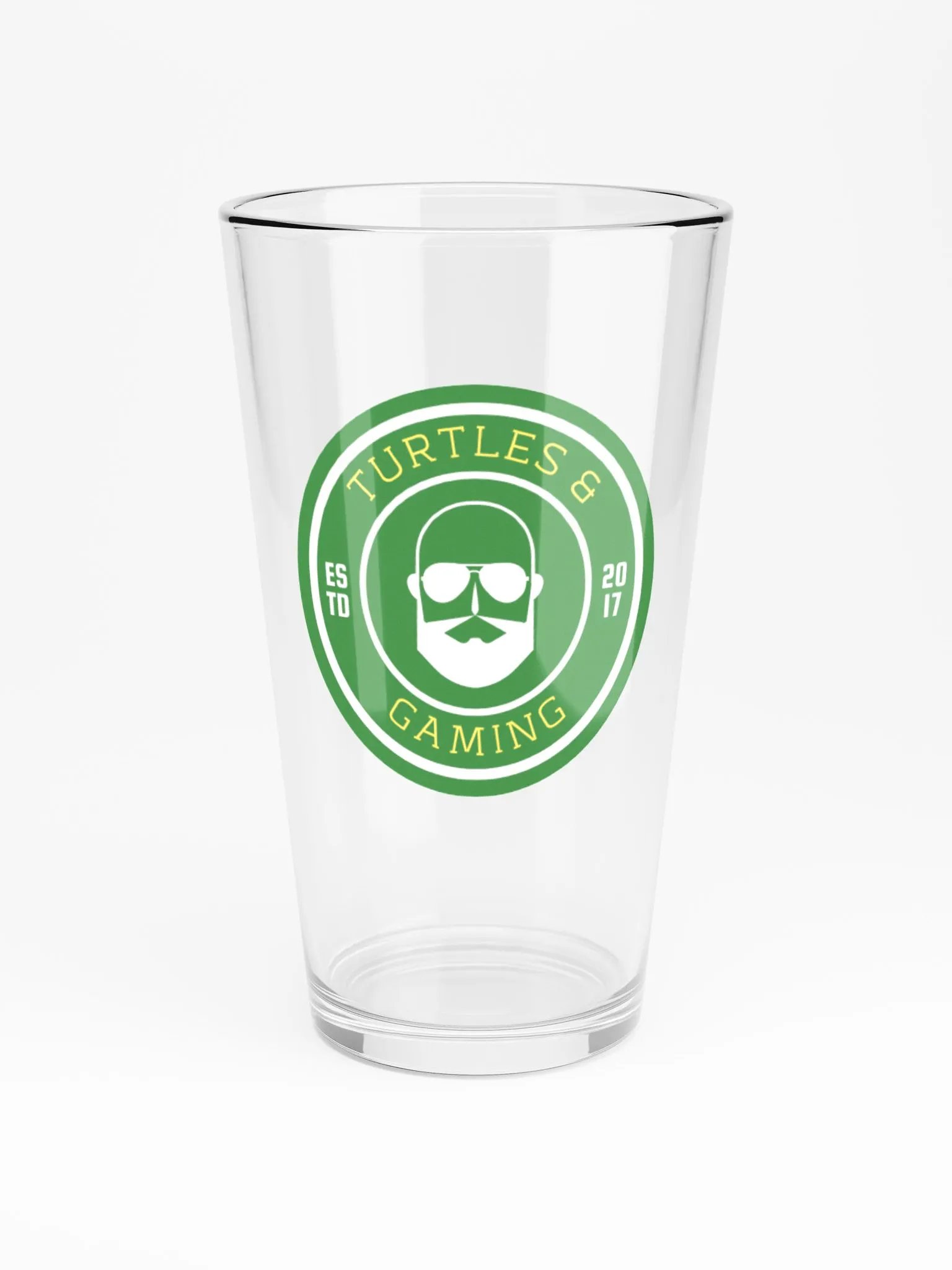 Turtles & Gaming Pint Glass product image (3)