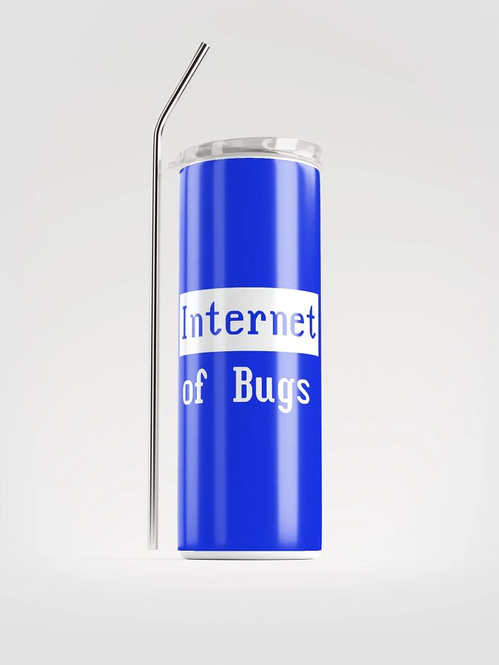 Internet Of Bugs Cylindrical Tumbler product image (1)