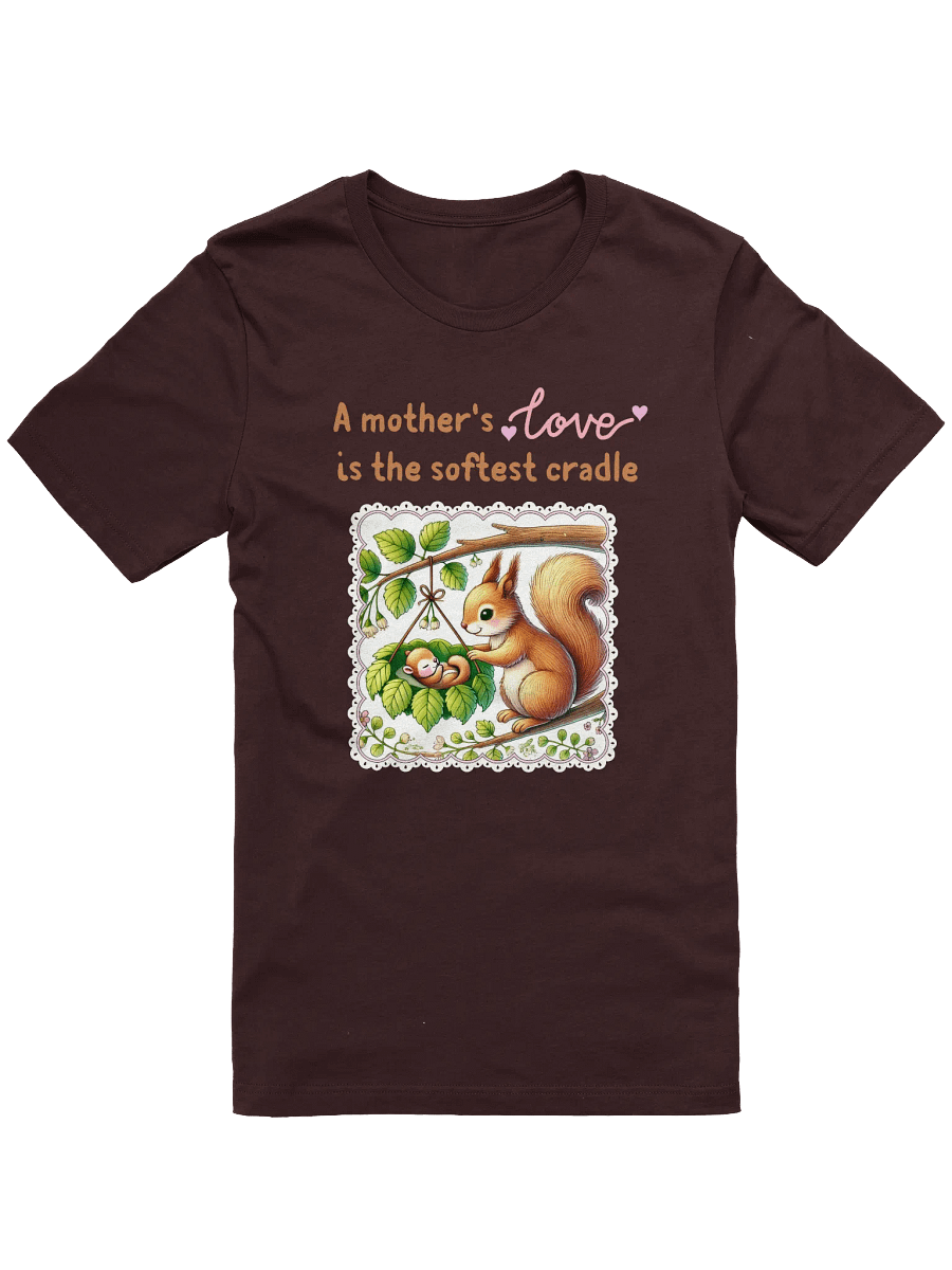 Mother's Love Squirrel Cradle T-Shirt product image (1)