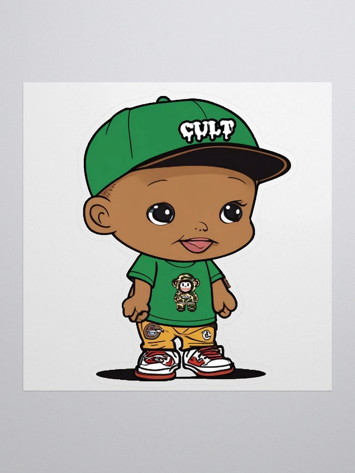 BABY MUNKS COOL KID STICKER product image (1)