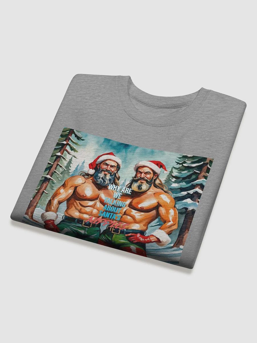 Santa's Nipple Debate Sweatshirt product image (26)