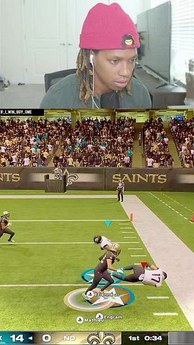 If you listen closely. You can hear the pain 😪

#madden #football #gaming #reels