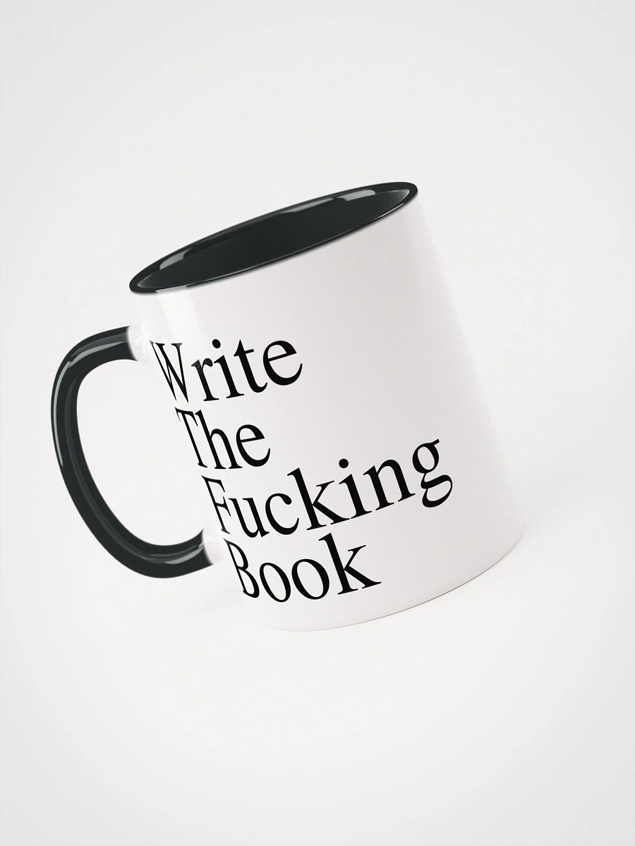 Write the Fucking Book Color Ceramic Mug product image (10)