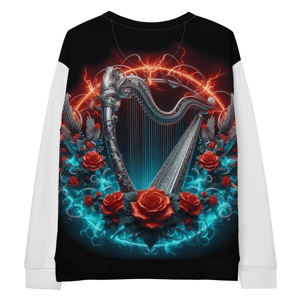 Electric Rose Fantasy Silver Harp - Unisex Sweatshirt #17 product image (11)