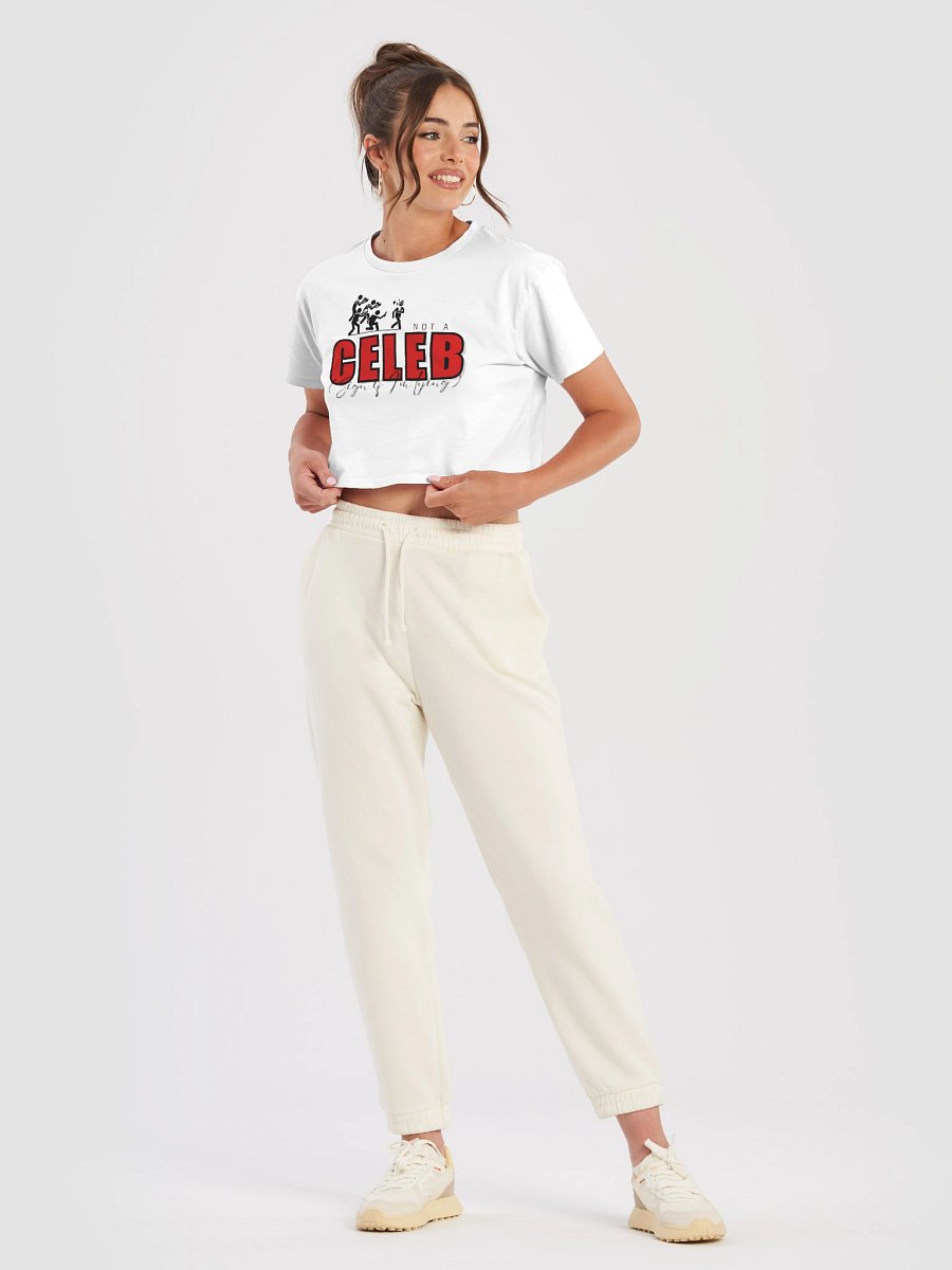CELEB Red Graphic Crop Top product image (29)