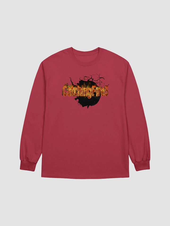 catchingfire3 crack long sleeve product image (10)