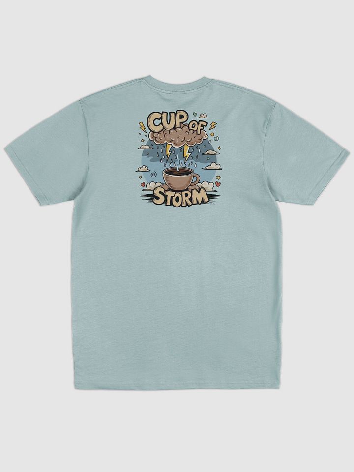 Stormy Sips Cartoon Cup Men's Tee product image (11)
