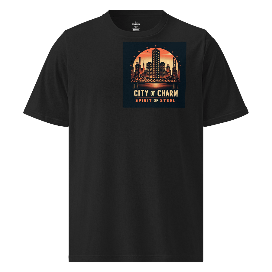 Steel City Skyline Athletic T-Shirt product image (1)