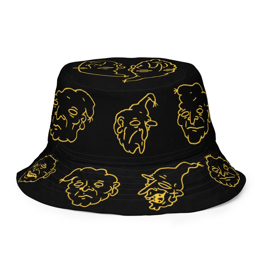 DOODLE BUCKET (YELLOW REVERSABLE) product image (4)