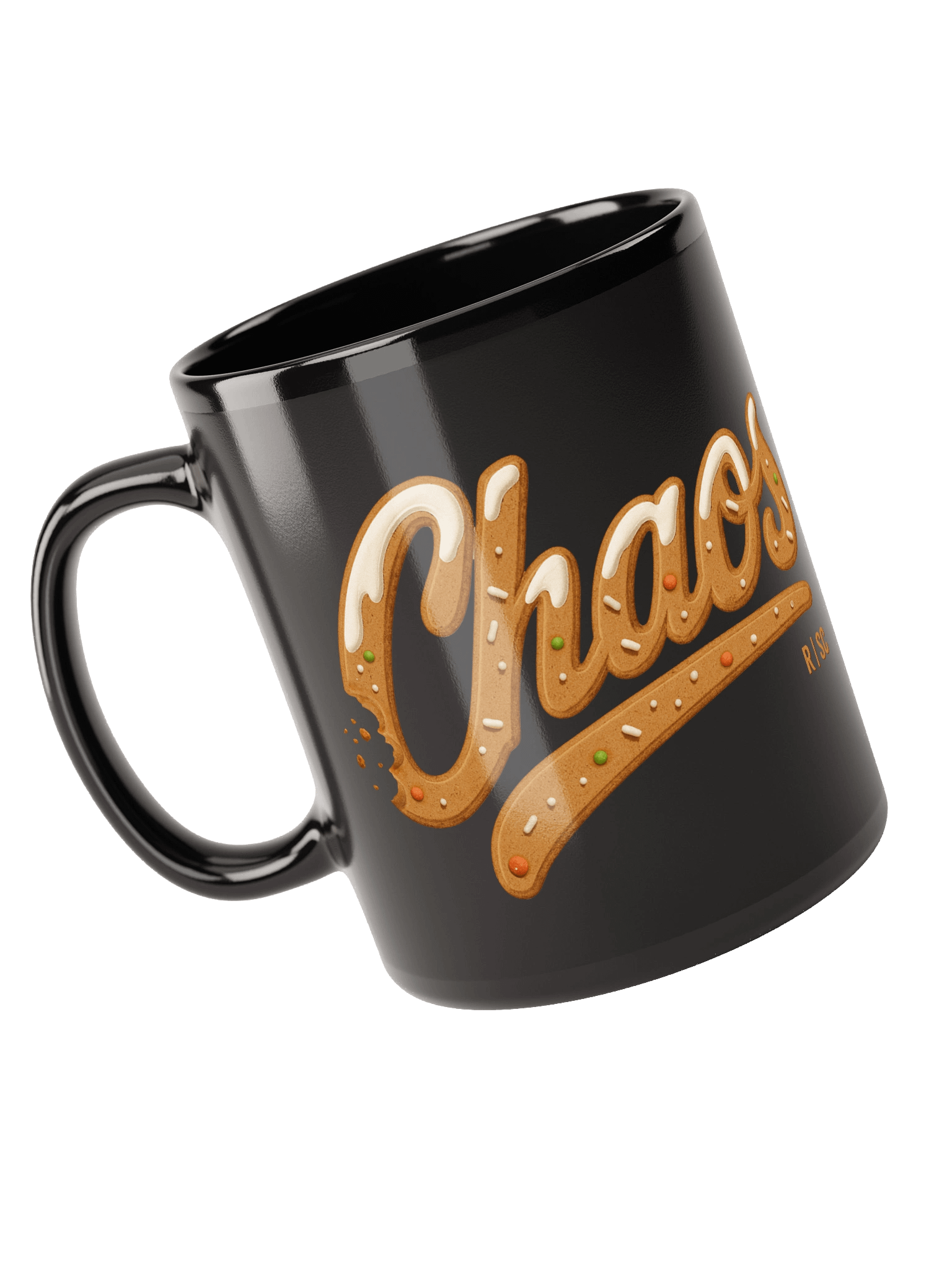 Gingeread Chaos Cookie Black Mug product image (6)