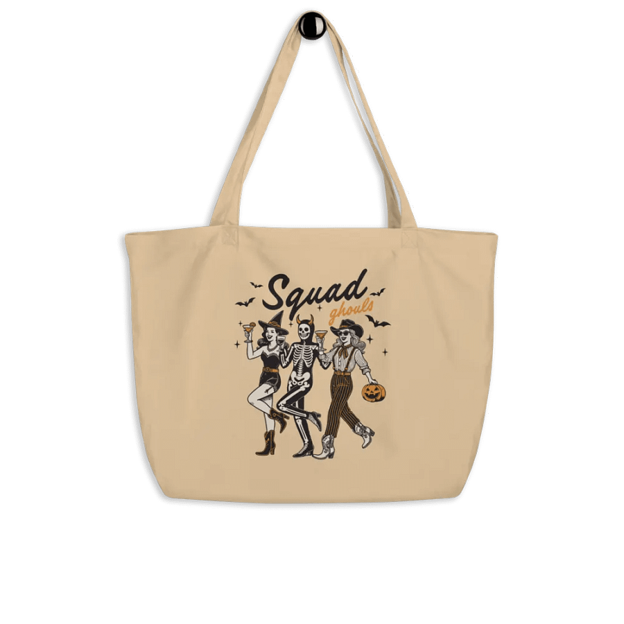 Squad Ghouls Halloween Tote Bag product image (4)