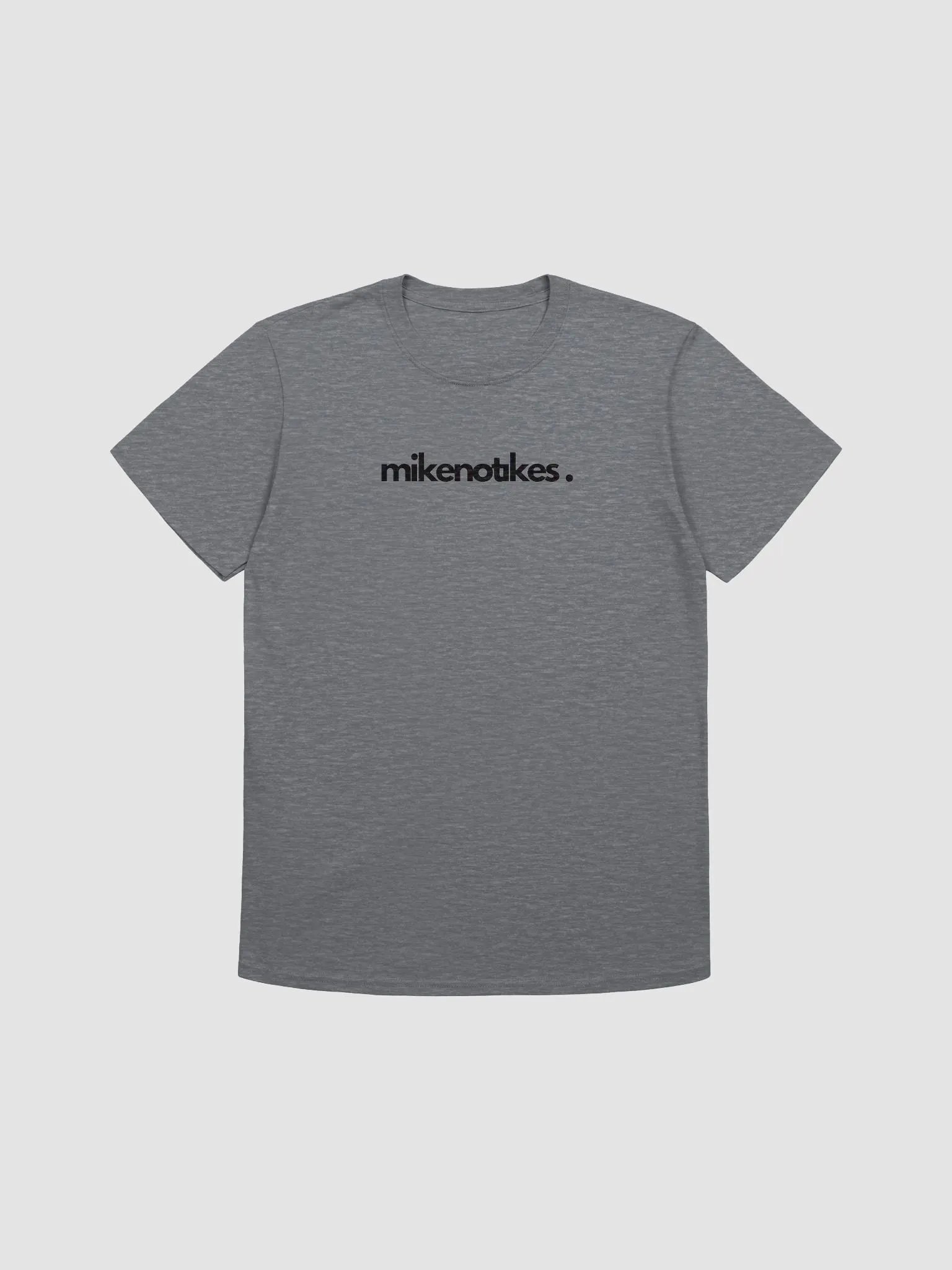 Mikenotikes T-Shirt (Black lettering) product image (3)
