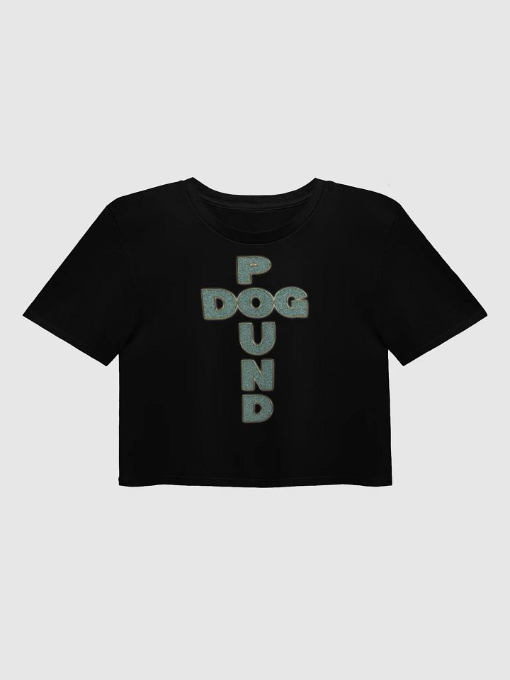 DOG POUND CROSS CROP TOP product image (2)