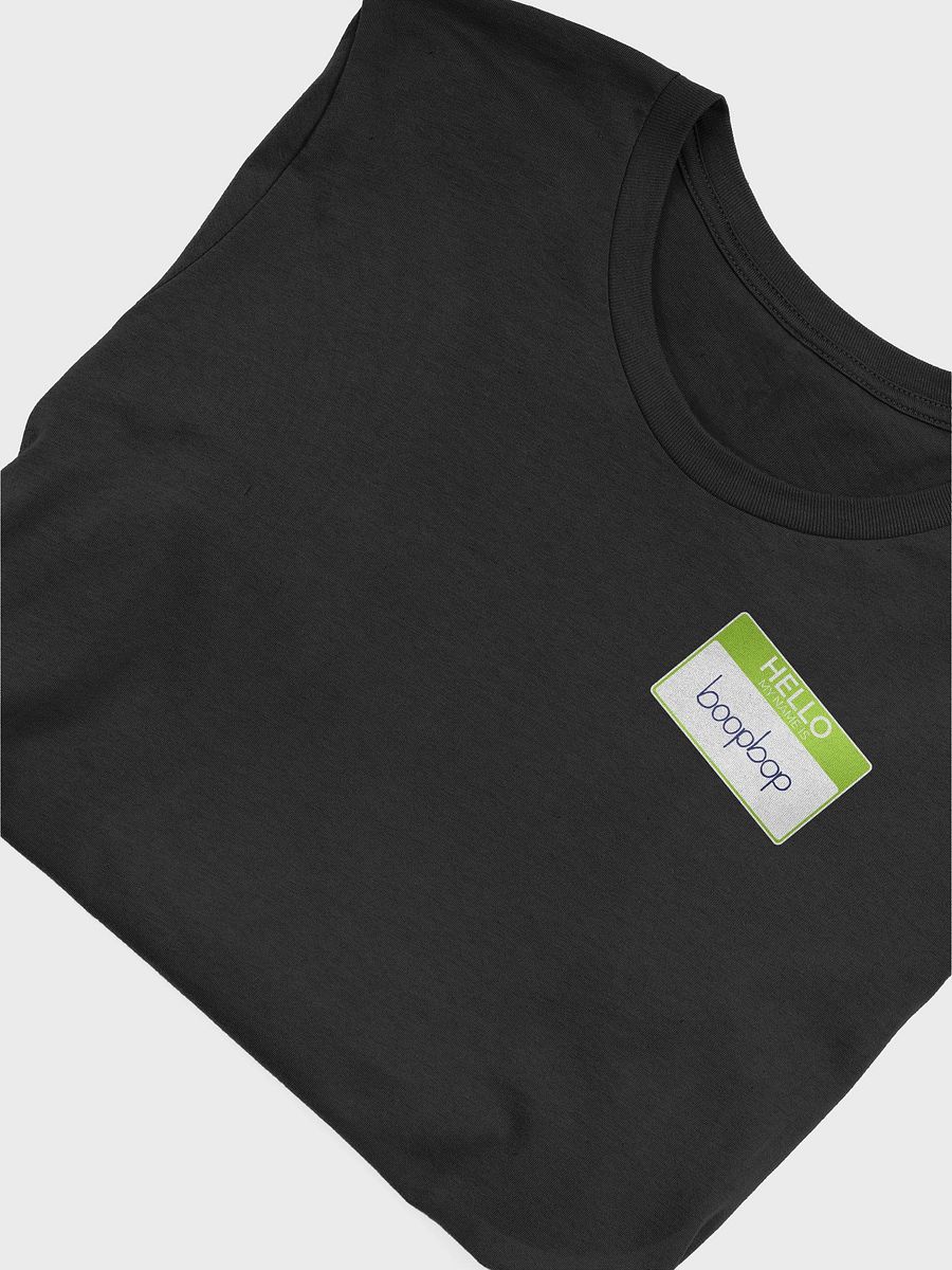 Supersoft Tee - Hello, My Name Is Boopbop product image (5)