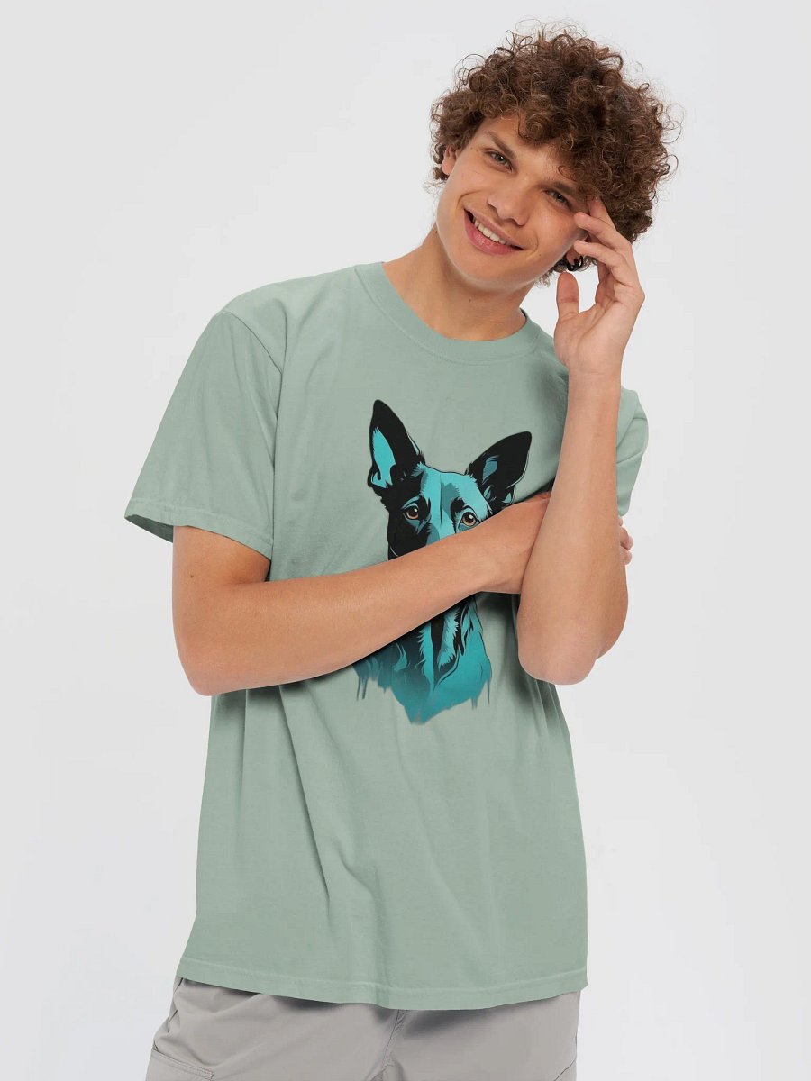 Stylized Canine Illustration T-Shirt product image (58)