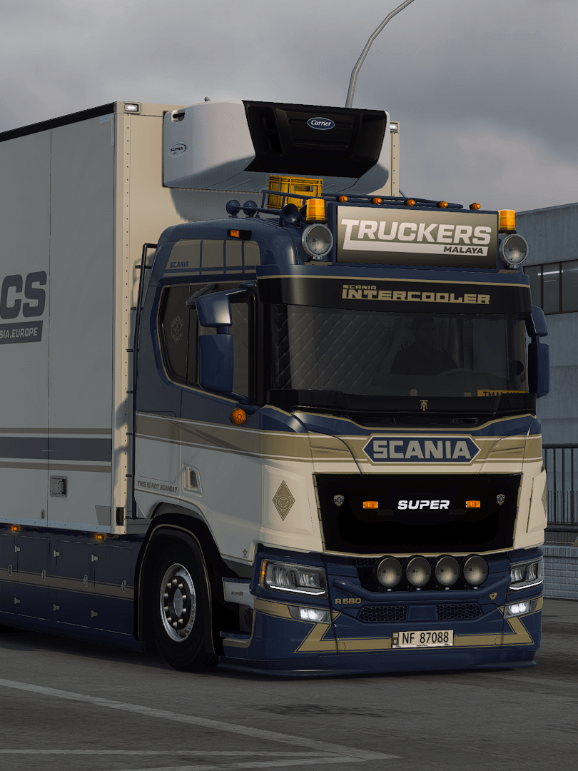 ETS2 TM Changeable Multicolor Skin - Scania R & S 2016 (Next Gen) TANDEM/RIGID - Company Pack Skin | Truckers Malaya Custom Skin Pack 1 product image (9)