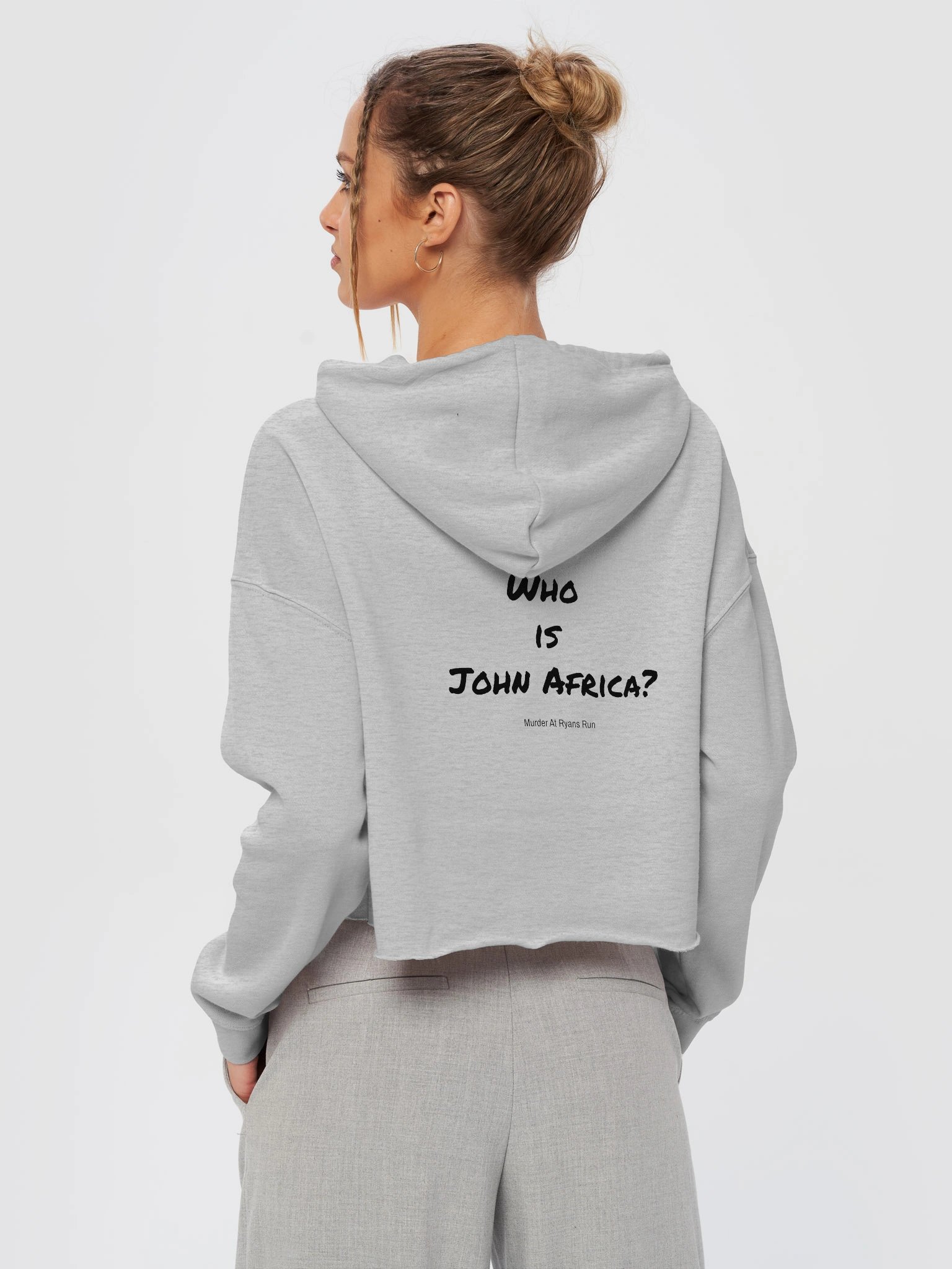 Kicking Cult Myths Crop Hoodie product image (16)