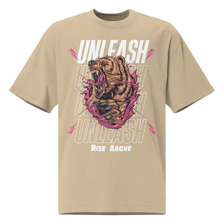 Unleash: rise above faded tee product image (22)