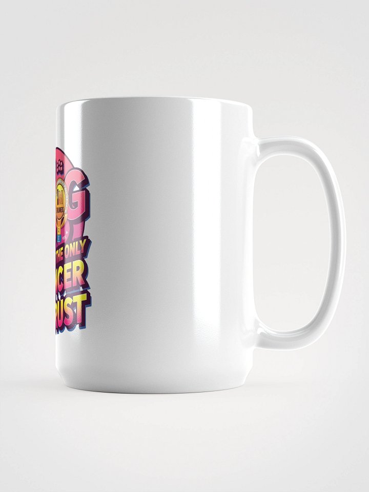 Original White Gloss: KLERIK Mug - My dog is the only influencer i trust product image (1)