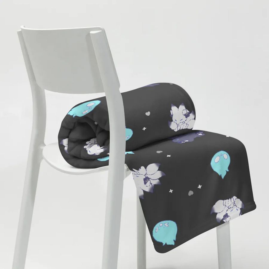 meiya, meinya & wisps blanket (black) product image (8)