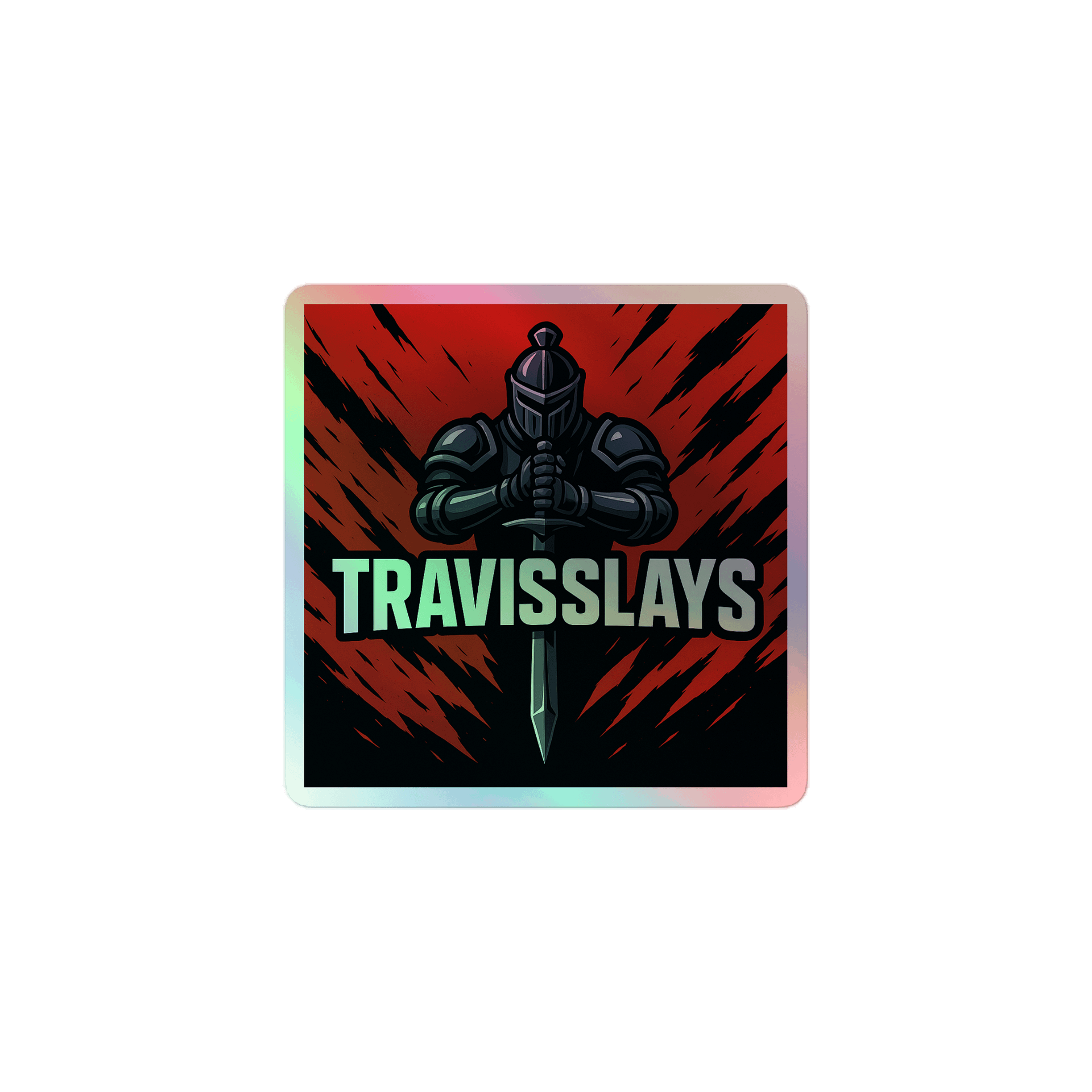 Knight's Valor Holographic Sticker Set product image (1)