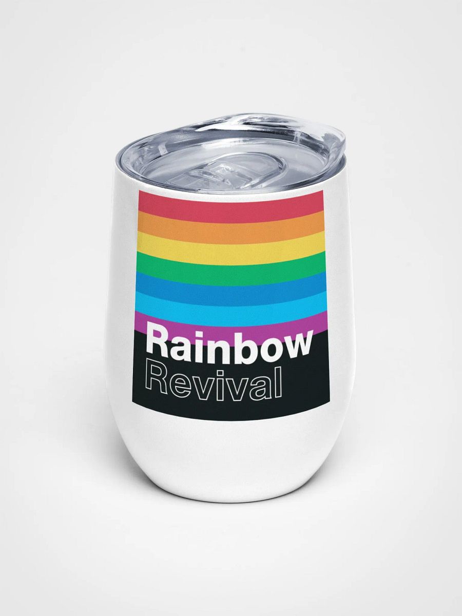 Rainbow Revival Wine Tumbler product image (1)
