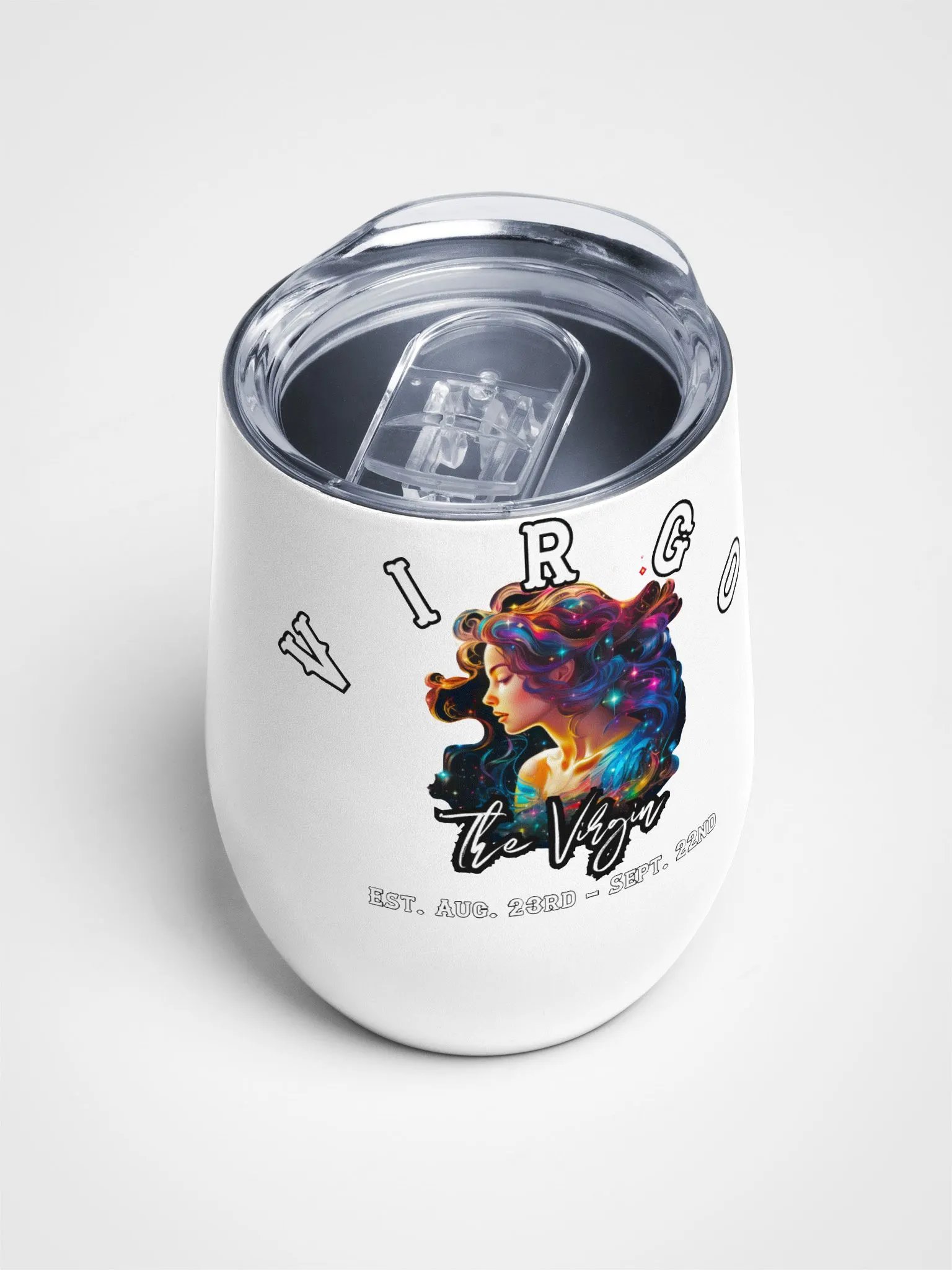 Virgo - Zodiac Wine Tumbler product image (1)