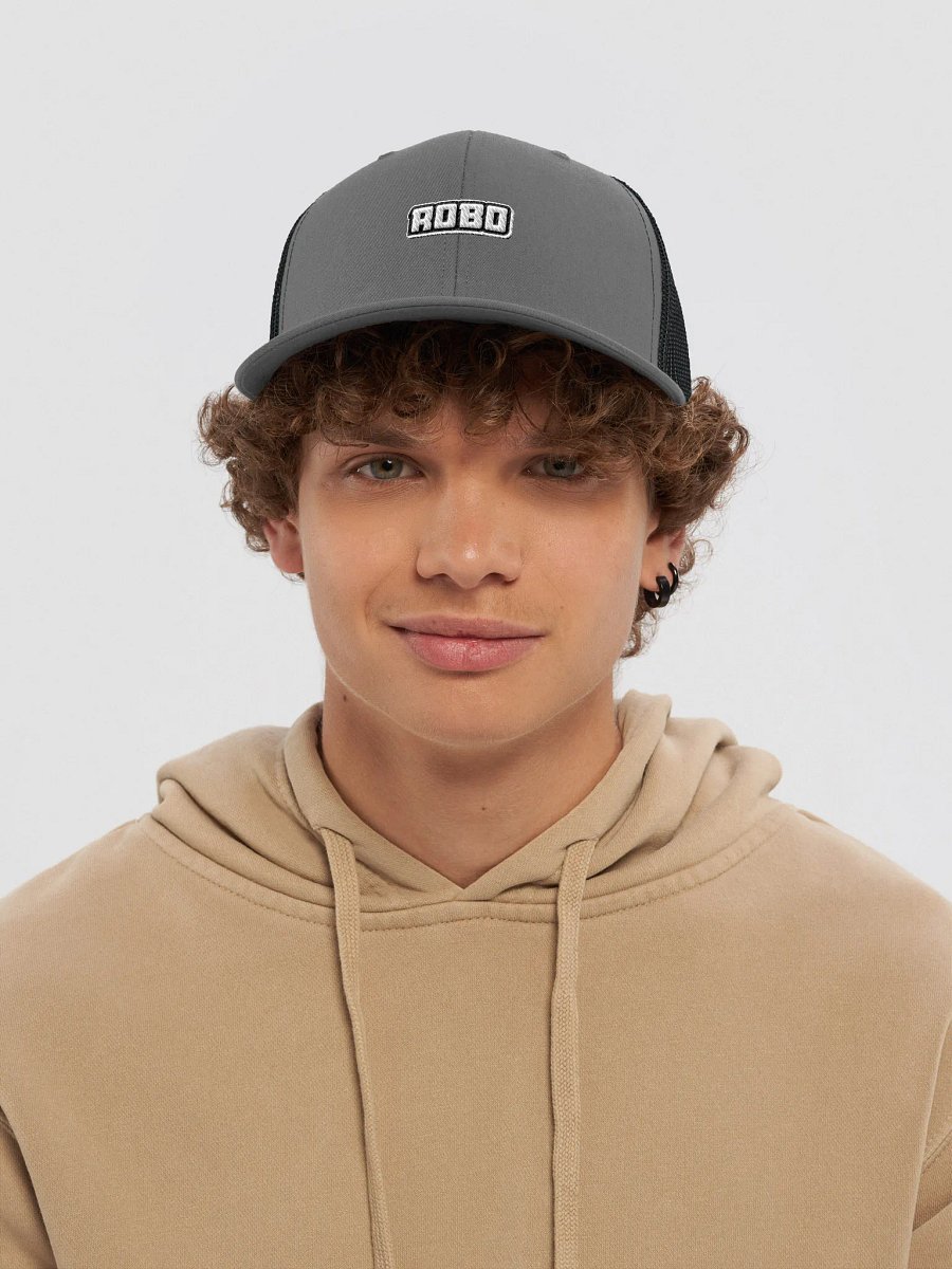 Bold ROBO Snapback Trucker Hat product image (5)
