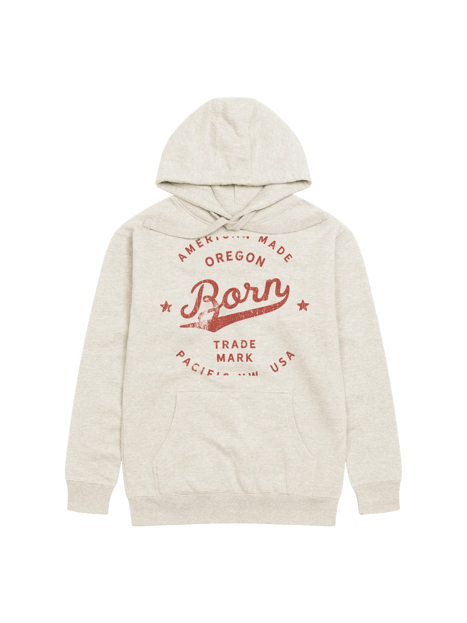American Made Oregon Born Hoodie product image (1)