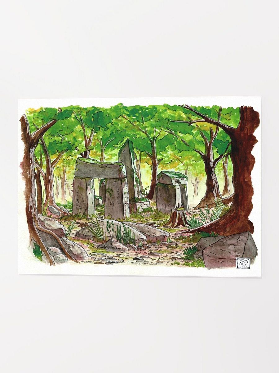 "The Forest Henge" | Printed Artwork product image (1)