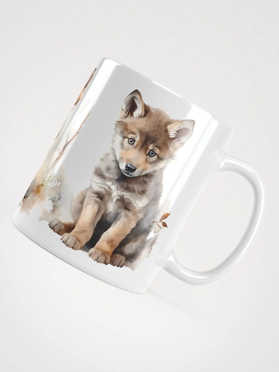 Wolf Puppies Watercolor Mug product image (3)